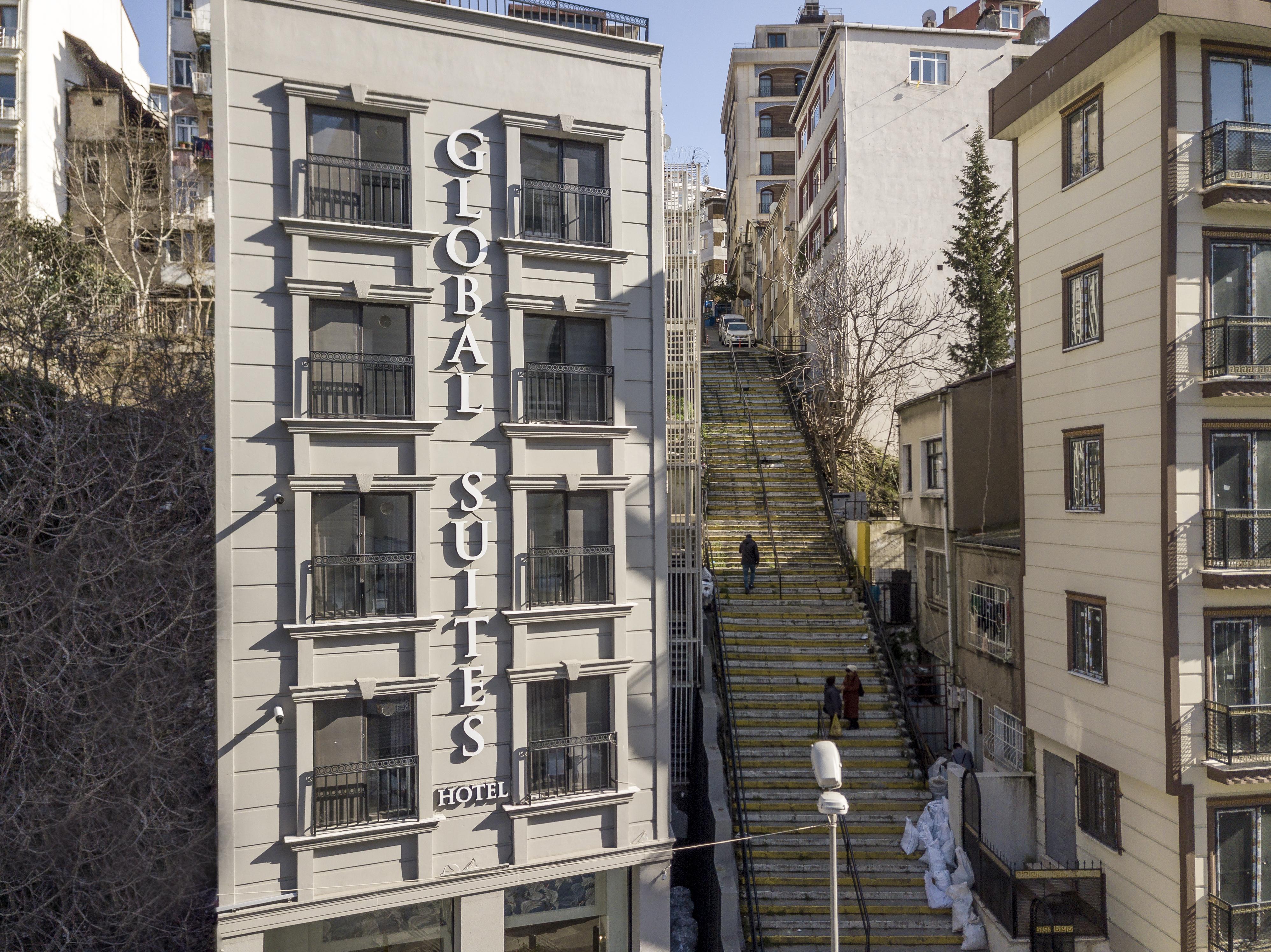 اسطنبول Global Suites Hotel المظهر الخارجي الصورة