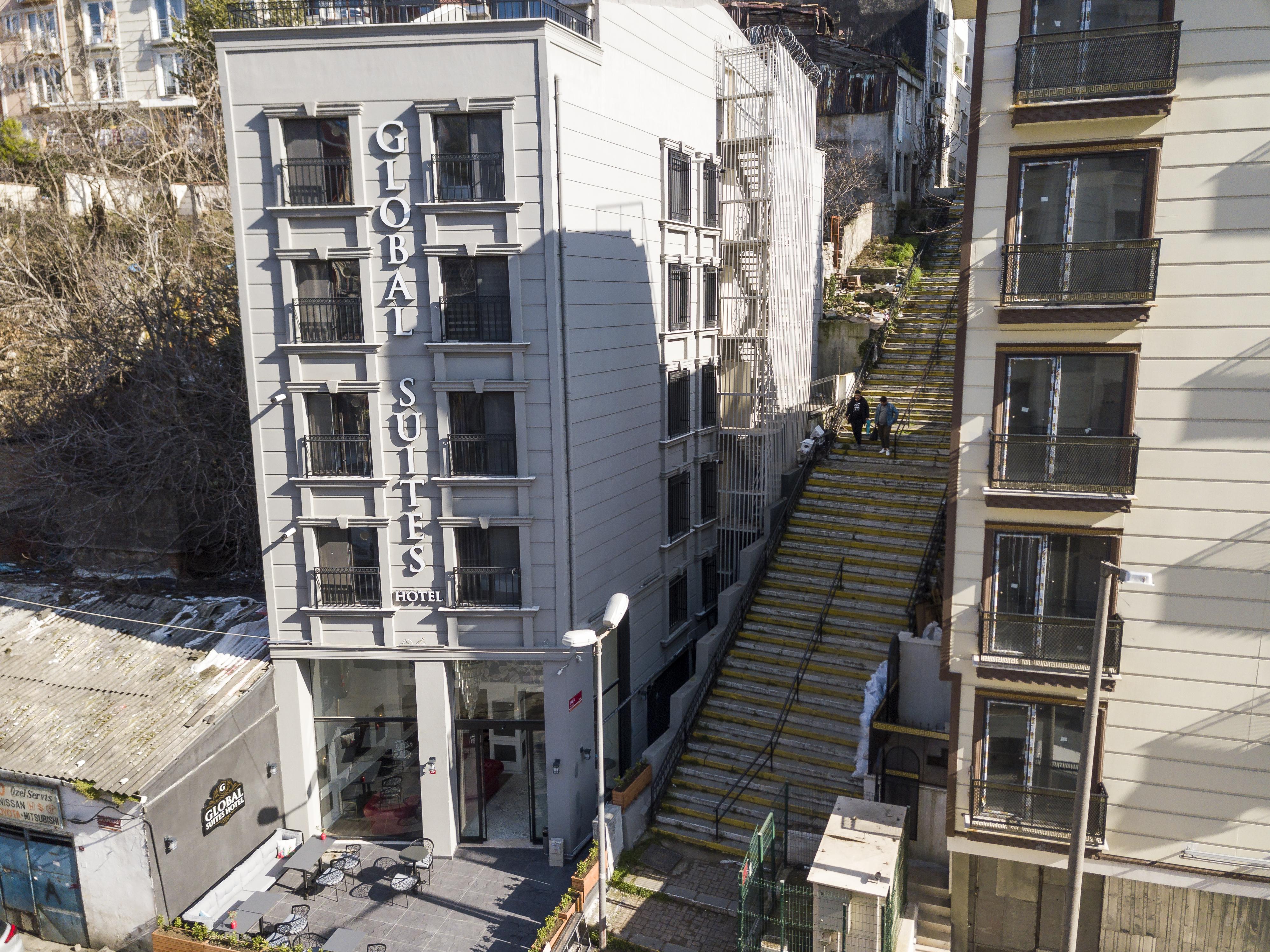اسطنبول Global Suites Hotel المظهر الخارجي الصورة